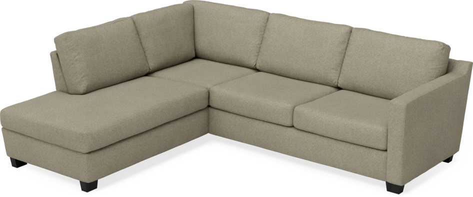 Friday - 2,5-sits soffa med divan vänster - Beige