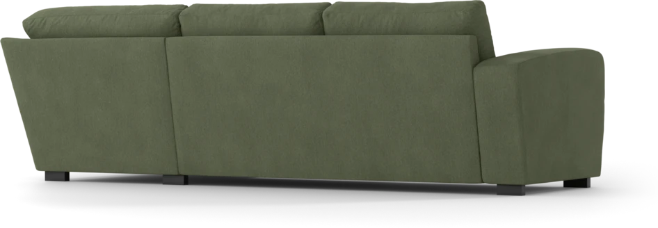 Friday - 2,5-sits soffa med divan höger - Grön