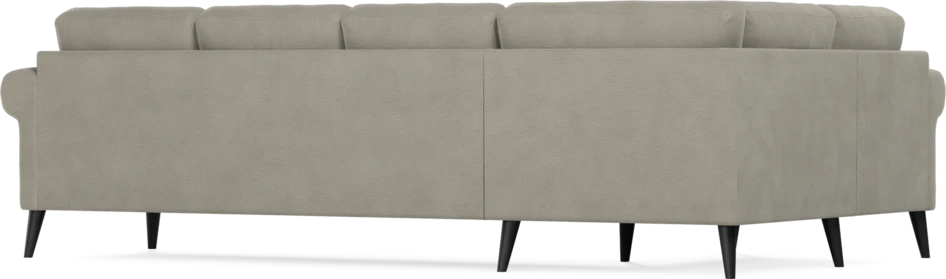 Eden - Hörnsoffa, 1+3-sits - Brun