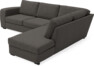 Friday - 2,5-sits soffa med divan höger - Grå
