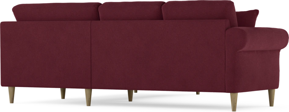 Eden - Hörnsoffa, 2+2-sits - Röd