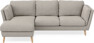 Madison Lux - 2-sits soffa med schäslong vänster - Beige