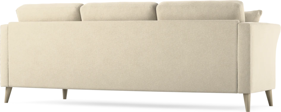 Eden - 3-sits soffa svängd - Beige