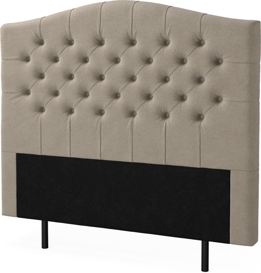 New York välvd - Sänggavel, 90-210 cm - Beige