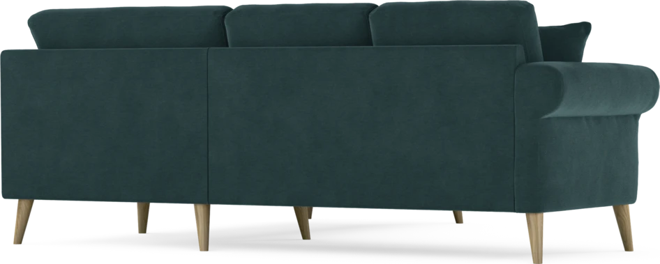 Eden - Hörnsoffa, 2+2-sits - Blå