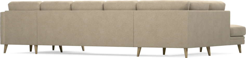 Eden - 3-sits soffa med divan vänster och schäslong höger - Beige