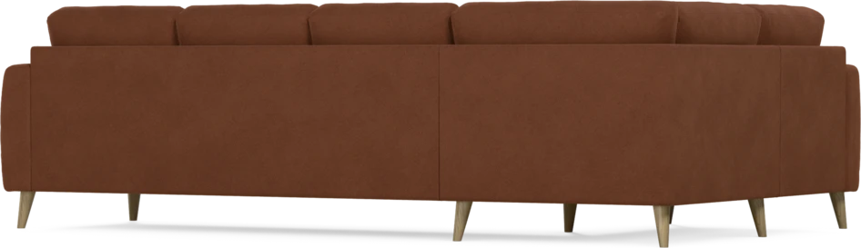 Eden - Hörnsoffa, 1+3-sits - Orange