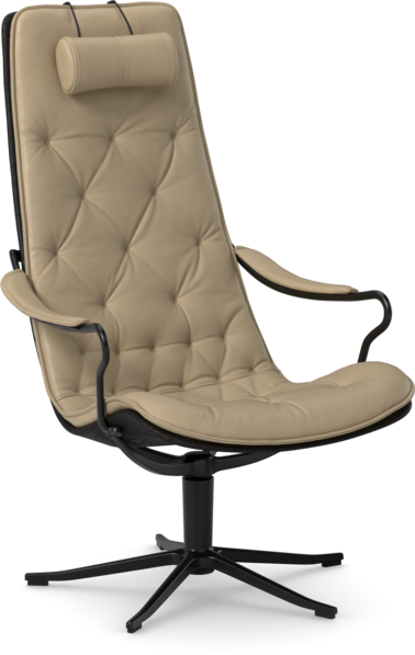 Moore - Fåtölj hög rygg - Beige