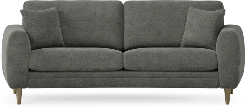 Eden - 2,5-sits soffa svängd - Grå