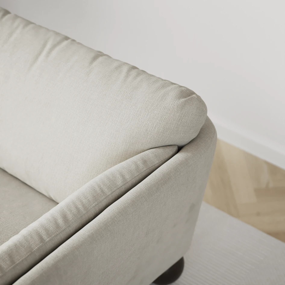 Madison Lux - 2-sits soffa med divan vänster och schäslong höger - Grå