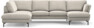 Madison Lux - 2-sits soffa med divan vänster och schäslong höger - Beige