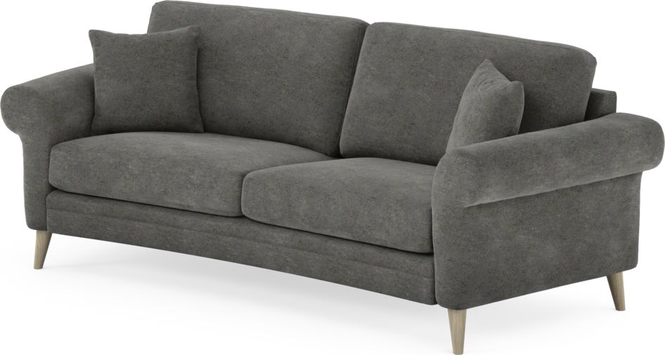 Eden - 2,5-sits soffa svängd - Grå