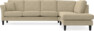 Eden - 3-sits soffa med divan - Beige
