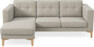 Rio - 3-sits soffa med schäslong vänster - Beige
