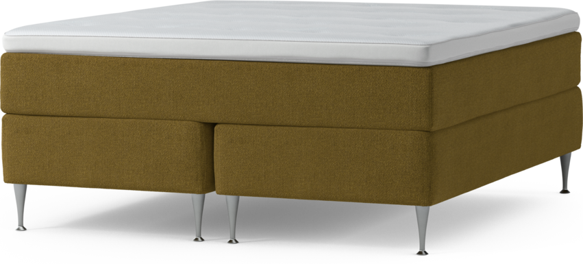 Delux Dream - Kontinentalsäng, dubbelsäng med bäddmadrass och sängben