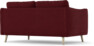 Madison Lux - 2-sits soffa - Röd