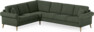 Eden - Hörnsoffa, 2+3-sits - Grön