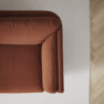 Madison Lux - 3-sits soffa med divan höger - Röd