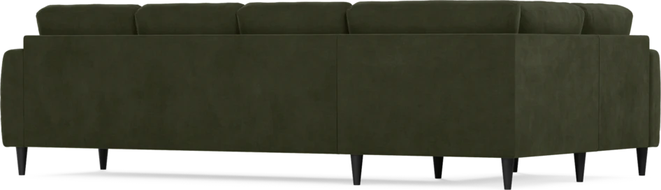 Eden - Hörnsoffa, 1+3-sits - Grön