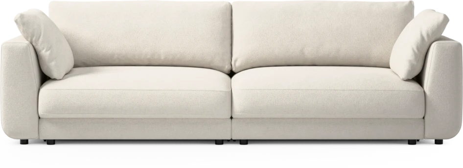 Amie - Bäddsoffa 4-sits - Vit