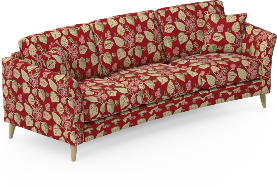 Eden - 3-sits soffa svängd - Flerfärgad