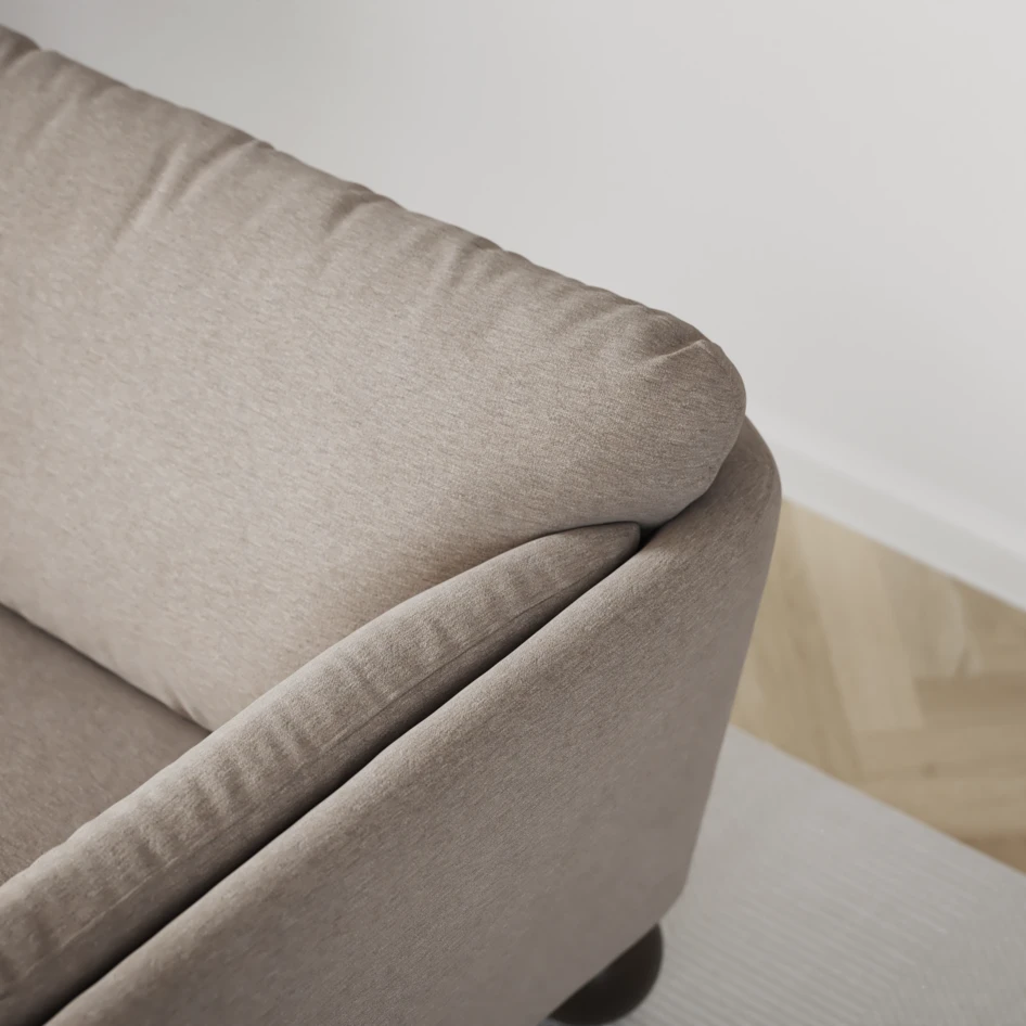 Madison Lux - Hörnsoffa med schäslong höger - Beige
