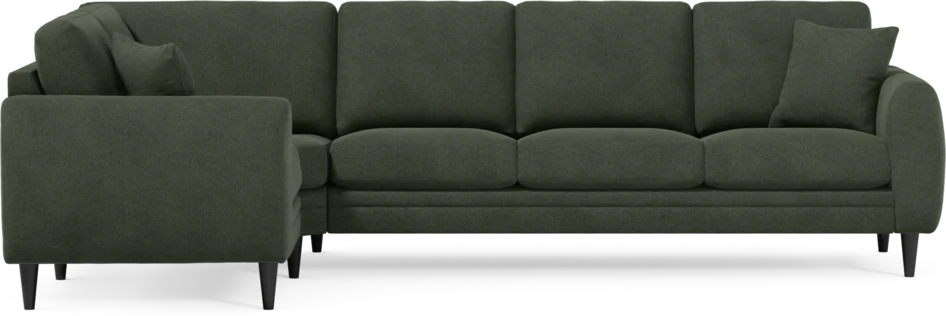 Eden - Hörnsoffa, 1+3-sits - Grön