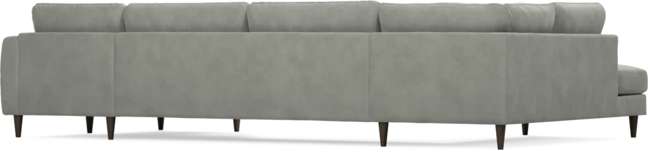 Bridge - 3-sits soffa med divan vänster och schäslong höger - Grå
