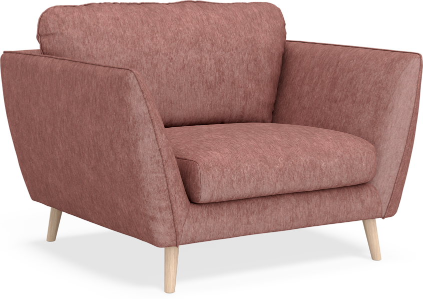 Madison Lux - Fåtölj, 70 cm - Röd