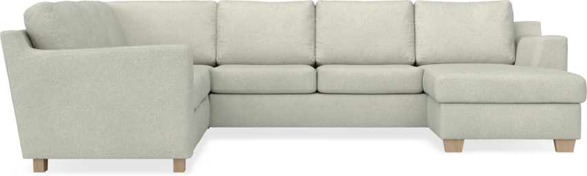 Friday - Hörnsoffa, 2+3-sits med schäslong höger - Beige