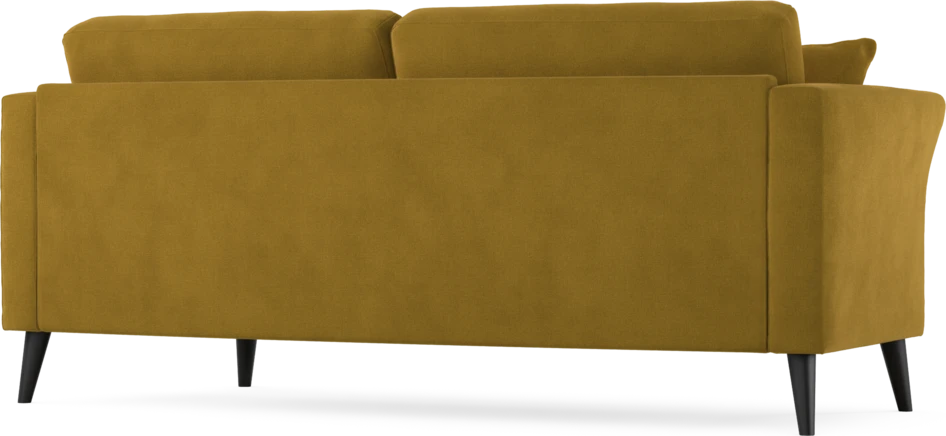 Eden - 2,5-sits soffa svängd - Gul