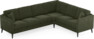 Eden - Hörnsoffa, 3+2-sits - Grön