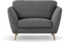 Madison Lux - Fåtölj, 70 cm - Grå