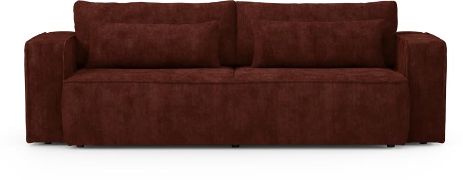 Ide - Bäddsoffa 3-sits - Röd