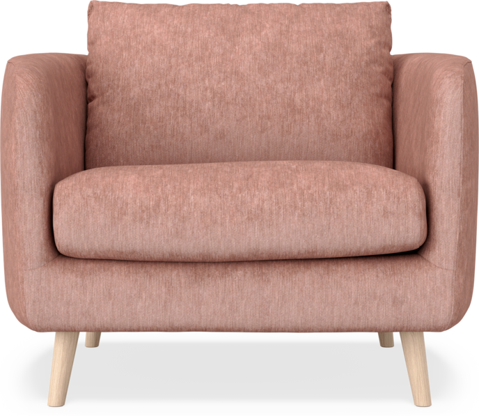 Madison Lux - Fåtölj, 70 cm - Röd