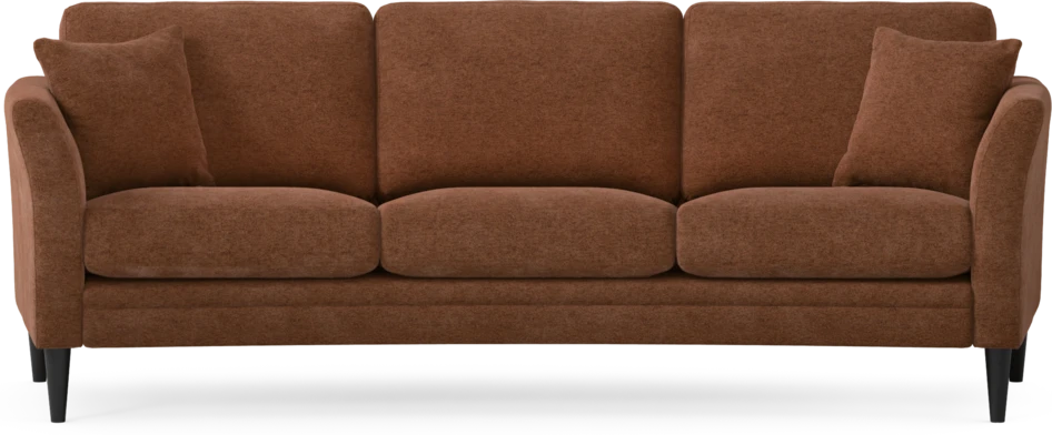 Eden - 3-sits soffa svängd - Orange