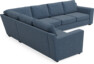Friday - Hörnsoffa, 2+3-sits - Blå