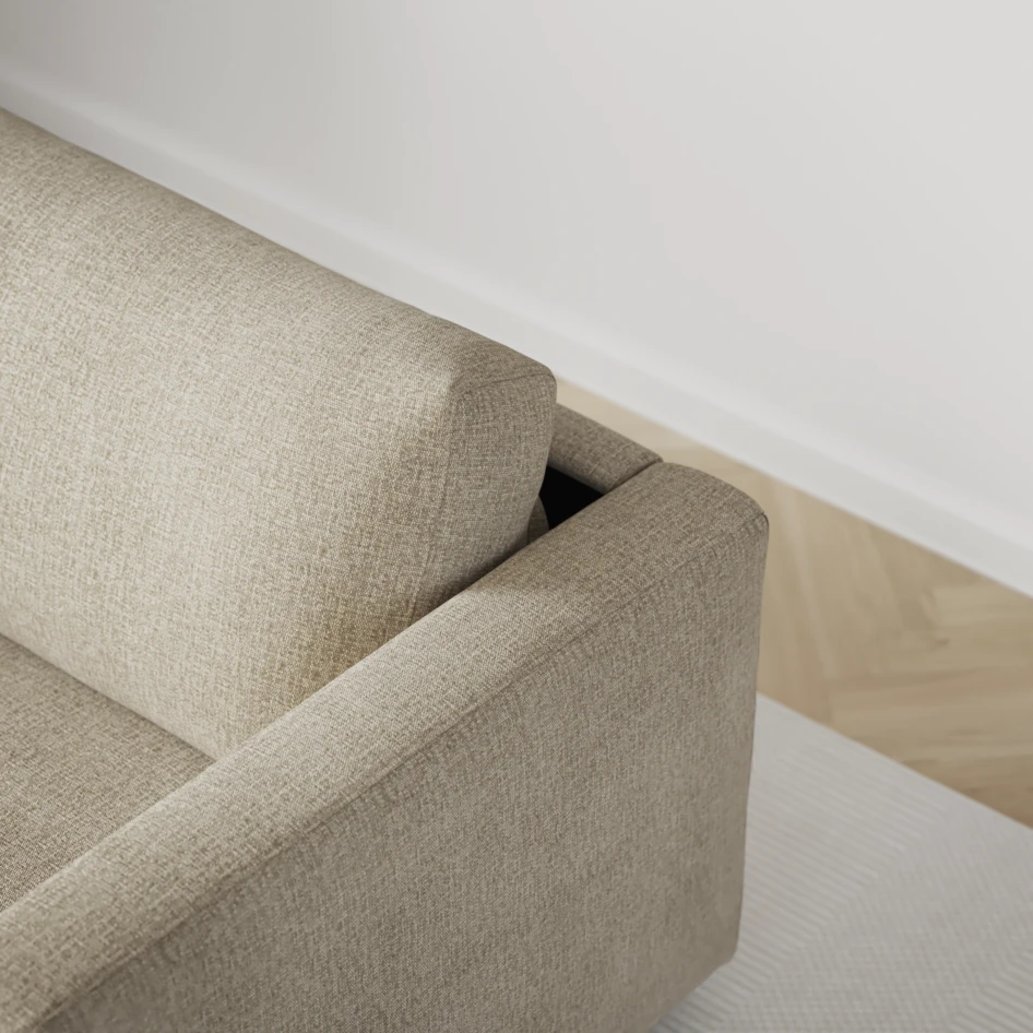 Lindö - Bäddsoffa 2,5-sits  - Beige