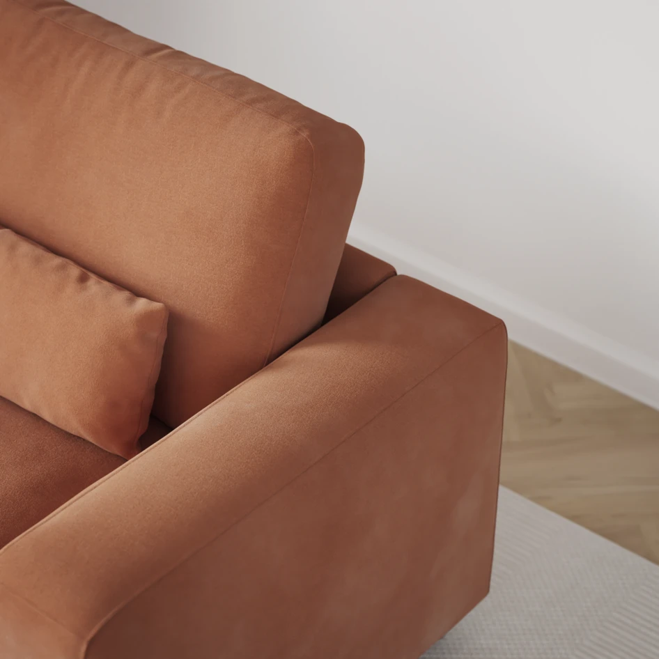 Noma - 3-sits soffa - Orange