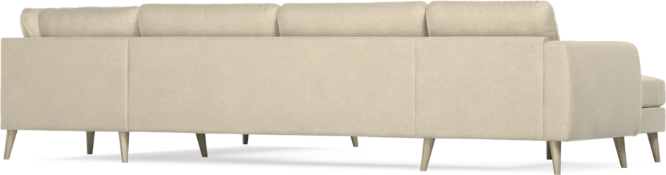 Bridge - Hörnsoffa, 3+2-sits med schäslong vänster - Beige
