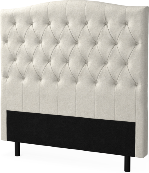 Delux Välvd - Sänggavel, 90-210 cm - Beige