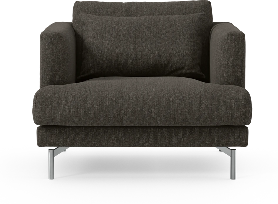 Harper - Fåtölj, 75 cm - Brun