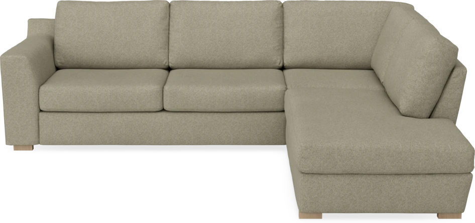 Friday - 2,5-sits soffa med divan höger - Beige