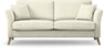 Eden - 2,5-sits soffa - Vit