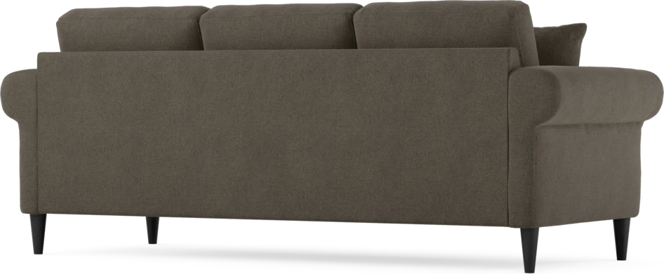 Eden - 3-sits soffa - Brun