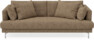 Harper - 3-sits soffa, hel dyna - Brun
