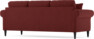 Eden - 3-sits soffa - Röd