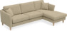 Eden - 2,5-sits soffa med schäslong - Beige
