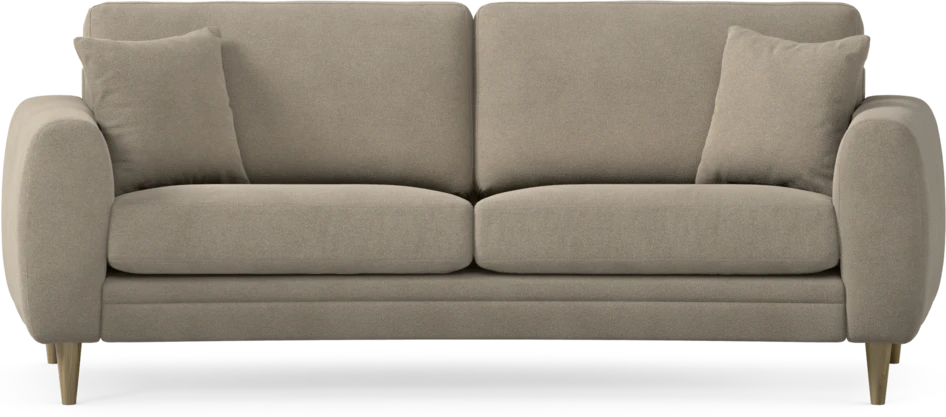 Eden - 2,5-sits soffa svängd - Beige