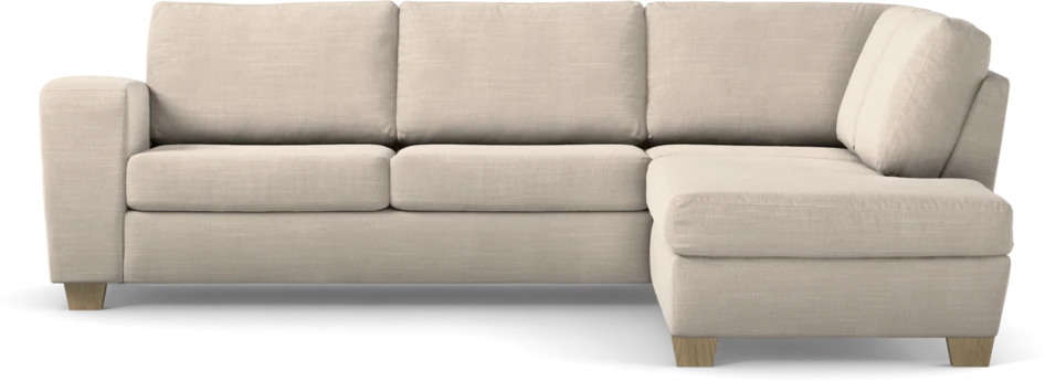 Friday - 2,5-sits soffa med divan höger - Beige